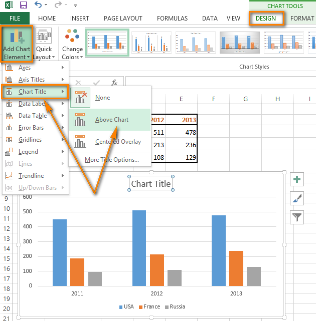 change graph base color in excel for mac